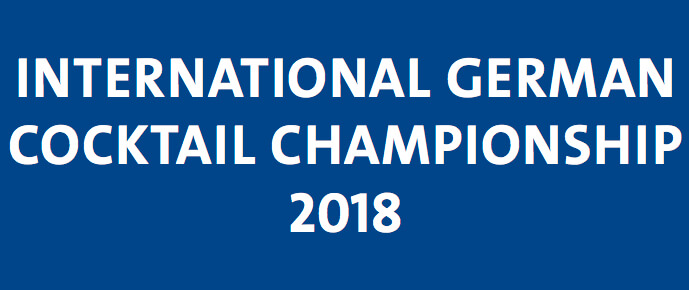 Internationl German Cocktail Championship 2018